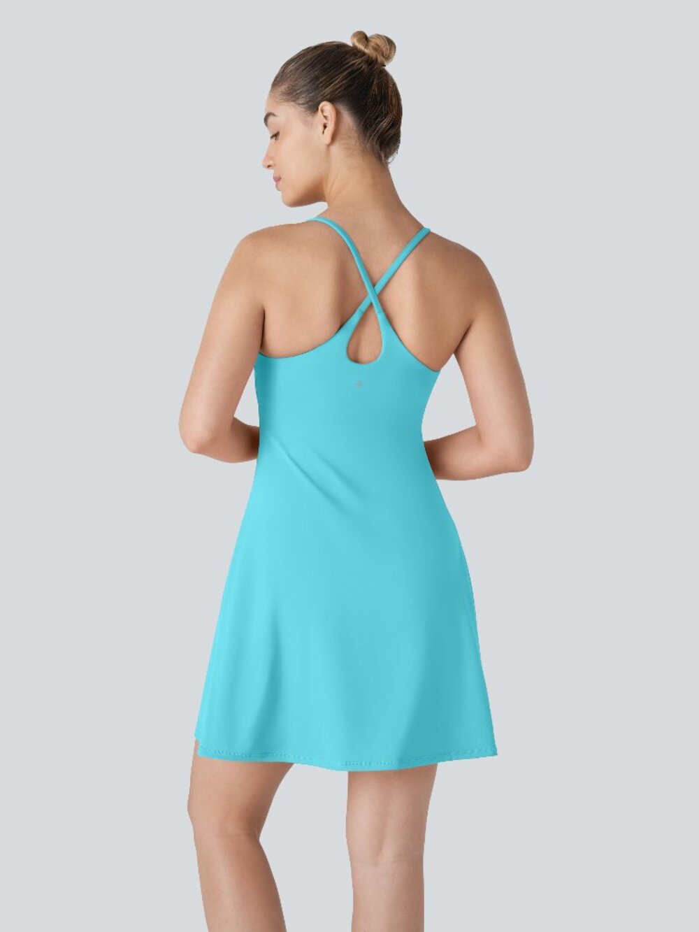 Halara S Long SoftlyZero Plush Active Dress-Longer Length-Easy Peezy Edition